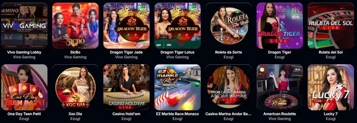 YEP Casino Live